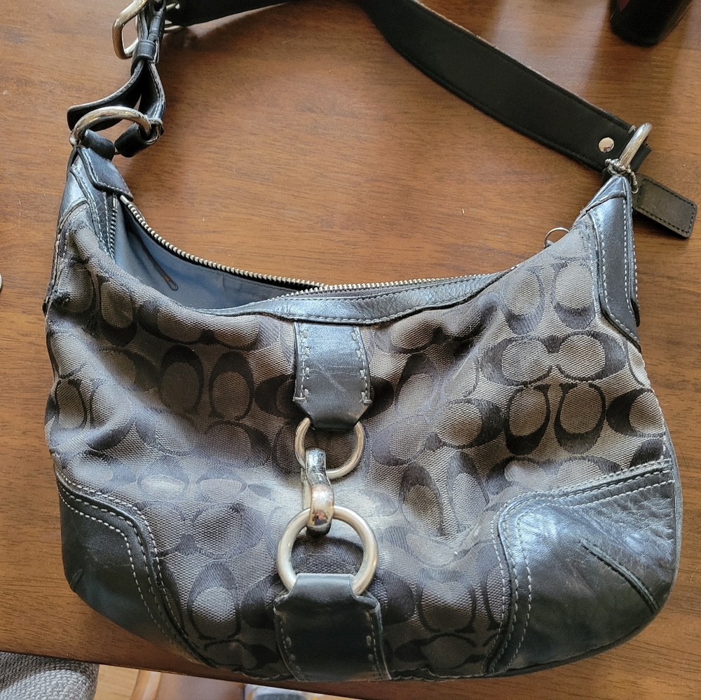 Coach  Signature Hobo shoulder bag